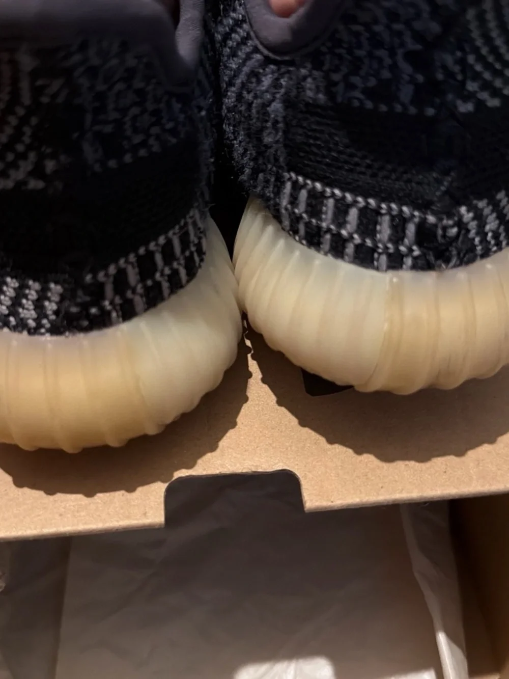 adidas Kids Black and Gray Knit Sneakers